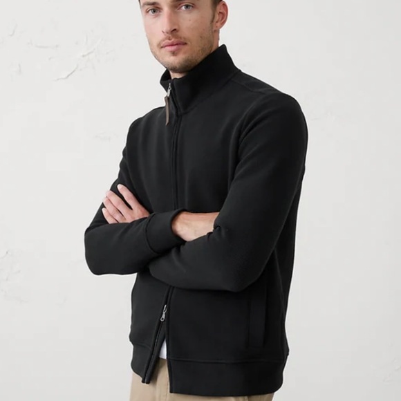 Banana Republic men’s full double zip cardigan - Picture 2 of 7